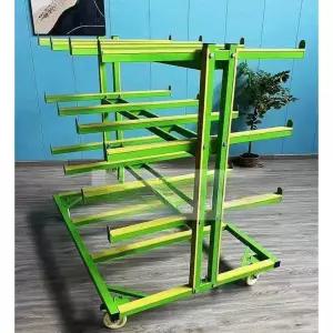 원단 필름 거치대 프레임 롤링 소형 시트지 진열대