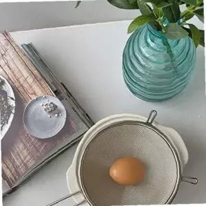 스텐 대형원형채반 과일세척 타공망