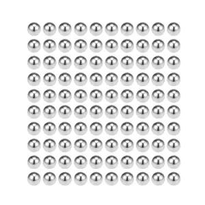 uxcell 3mm 베어링 볼 304 스테인리스 스틸 G100 정밀 500개