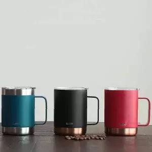 머그컵보온 360ml 스텐 뚜껑pqr762