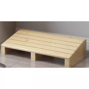 방수 페달 원목 사이드 발판 책상 받침대 사무실