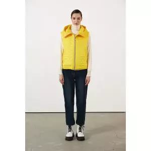 [LAFEL](천안아산점)라펠소로브 후드 패딩 베스트 LMWV4460