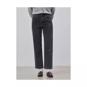 빈폴 BEANPOLE LADIES Essential 스트레이트 기모 데님 바지 애쉬 BF4921E094 409522