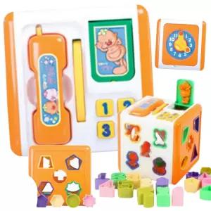 한립 방귀대장 뿡뿡이 종합퍼즐 도형끼우기 시계놀이 숫자 블록 맞추기 전화놀이 유아 어린이