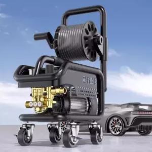 이동식 전기 살수기 자동차 상업용 도구 청소 고압 세차기 동력