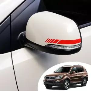 렉스턴W 호환 사이드 미러 휀다 리어 범퍼 도어 엣지 리플렉터 4종 컬러 반사 데칼 스티커
