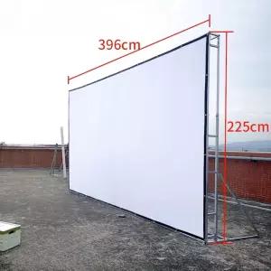 대형 스크린 야외 프레임 캠핑 조립식 빔프로젝터 고정 접이식 행사 펜션