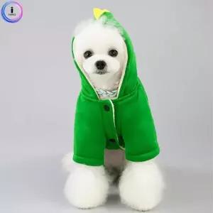 공룡 후드 반려동물 평상복