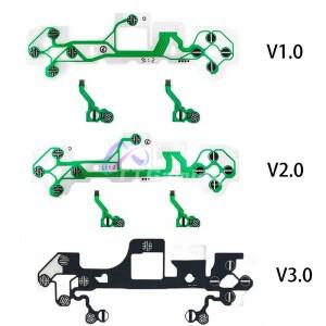[호환품]PS5 전도성 필름 V1.0 2.0 3.0 게임 패드 컨트롤러 버튼 플렉스 케이블 리본 V1 V2 V3 용 10 개/몫