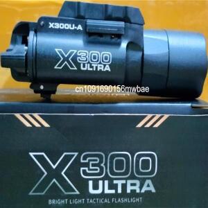 Surefire X300U 스카우트 라이트 건 랜턴 라이플 스트로브 플래시라이트 20mm 레일에 적합 에어소프트 행잉