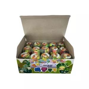 놀이 공기 민속 30개입 평화 1박스 교재 색동 전통