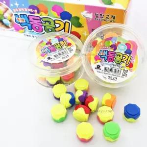 색동 민속 공기 12알 1박스 교재 평화 놀이 12개입 전통