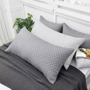 [베드앤데코][당일출고] 크로스 트리플 등쿠션(솜포함) 60x110