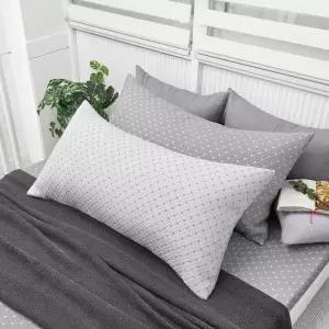 [베드앤데코][당일출고] 크로스 트리플 등쿠션커버 60x110