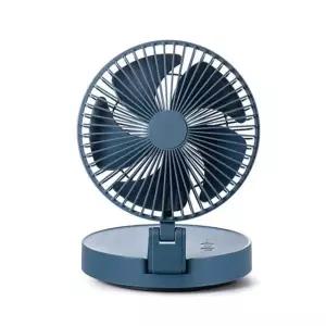 한여름선풍기 휴대가 간편해 캠핑장에서 사용하는 회전 선풍기