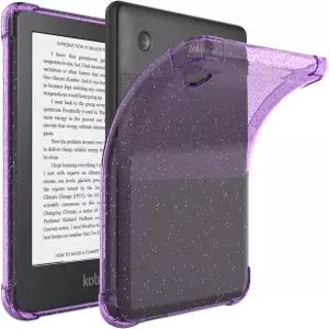 코보 클라라 케이스 - 6인치 전자책 리더기용 투명 커버 퍼플