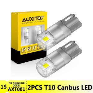AUXITO LED Canbus 주차 조명 사이드 마커 위치 내부 전구 자동차 램프 오류 리스 W5W 12V 6000K 194 168 3