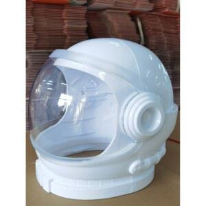 우주인헬멧 비 튬 하이바 화이트 우주헬멧 우주선 소품