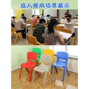 간이 등받이 가벼운 심플 인 체어 의자 플라스틱 포장마차 두꺼운 튼튼한 대형