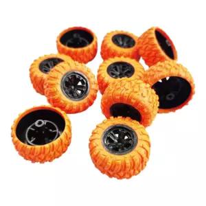 과학 자동차 만들기 부품 33mm 고무 바퀴 10P 1Set 일