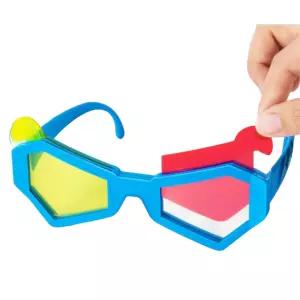 색의 혼합 실험 필름 끼우는 안경 놀이 교구 교육