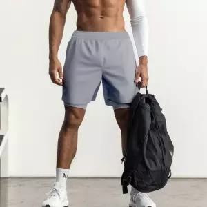 스포츠 러닝 레깅스 운동 런닝 트레이닝복 데일리 쇼츠 반바지 남성 팬츠 헬스바지 5부 시원한 2in1