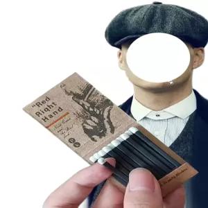 레트로 복고풍 종이성냥 추억 촬영소품 스냅사진 옛날성냥