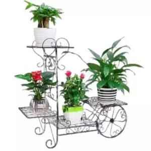 철제화분정리대 거실 인테리어 화분랙 다육이 베란다 진열대 다이 거치대