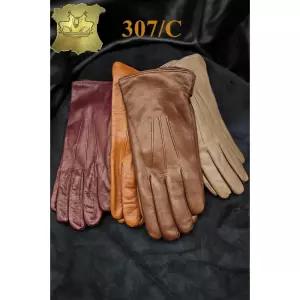 마도바 307/C 남성용 나파 가죽 장갑 탠 캐시미어 안감 이태리 직수 겨울 선물