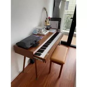 원목 서랍 피아노 테이블 전자키보드 작업대 88키