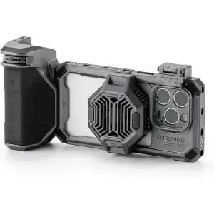 틸타 크로노스 어드밴스드 키트 15 프로 호환 스페이스 그레이 | 휴대폰 케이스 ND 필터 PD 포커스 핸들 쿨