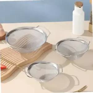 타공스텐채반 스텐레스망 양손잡이 스텐 채반 3p 세트