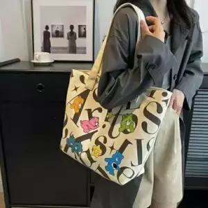 곰돌이백토드백 보부상버스 유행패션 패션잡화 쇼핑백 여성 토트백 늘푸른백화점 쇼퍼백 여행 백 버스 백