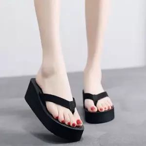 키높이샌들 웨지샌달 통굽쪼리 조리 W6D3EC4