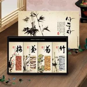 [어부촌] 은빛멸치,새우,황태,표고 세트 1호/부직포가방