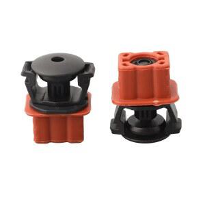 2세트 상부 라디에이터 마운트 핀 A 0009912595 벤츠 C204 W211 C253 X204 X218 W213 C238 C 클래스용