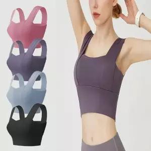 브라탑 여성요가복 스포츠탑 필라테스 운동나시 (WFJ7P7F)