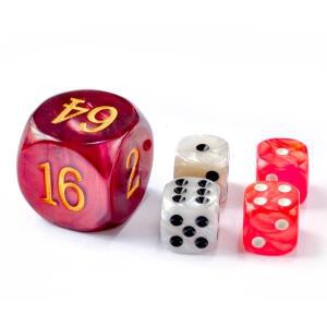 5개 세트 30MM 주사위 놀이 진주 - 3/16