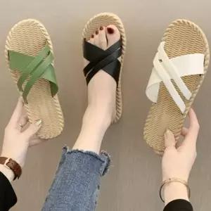 쪼리 엑스슬리퍼 여성샌들 비치샌달 캐주얼화 (WFJSPCG)