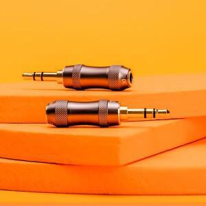 DUNU 이어폰 저항 어댑터 30Ω 75Ω 200Ω 3.5mm 잭 MP3 HiFi 플레이어 스마트폰 PC AMP용 소음 차단 플러