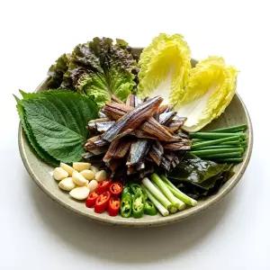 코지푸드 구룡포 해풍맞은 과메기 5미(10쪽) + 야채세트