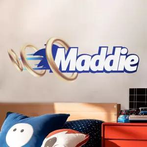 CRYPTONITE 맞춤형 스피디 이름 벽 데칼 아기방 아이방 방 놀이방용 맞춤 비닐 스티커 상징적 요소가 있는