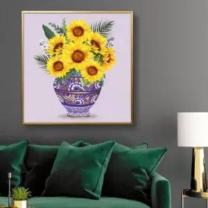 해바라기그림 액자 50G 7SUN3 풍수그림 돈들어오는 W4EB285