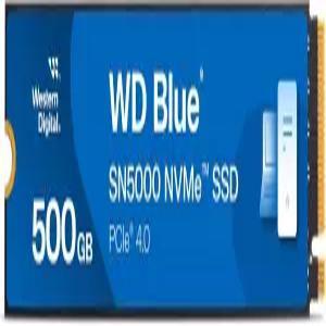 웨스턴 디지털 500GB WD 블루 SN5000 NVMe 내장 솔리드 스테이트 드라이브 SSD - PCIe Gen 4.0 M.2 2280