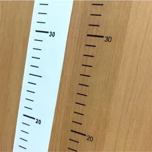 키재기 줄자 스티커 형 2M 측정 자 키 학교 문 아이 방 스티카 부착 작업