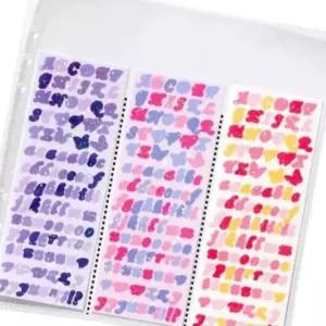 고품질 고급 A5 바인더 리필 양면 포토앨범 다용도 카드 정리함 (WFK6NSH)