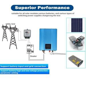 태양 전지 그리드 타이 인버터, 패널, 배터리 방전 자동 제한, 1KW, 1000W, 26-45V 또는 24V, 110V 220V