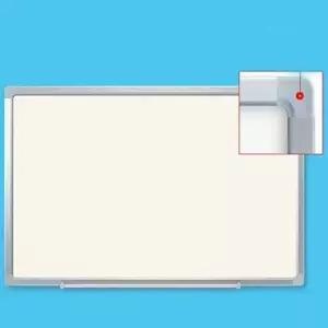 화이트보드 칠판 반무광 무암선 455 실버 90x60cm (WFK8ZYR)