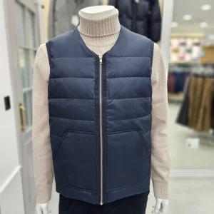 [인디안]퀼팅 덕다운 경량 패딩 베스트 MUEQC3W851156_SH