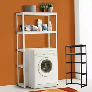 건조기 선반 무볼트 조립식 베란다 세탁기 선반 세탁실 앵글 철제 공간활용 다용도실 정리대 팬트리